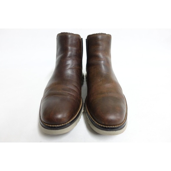COLE HAAN Men Zerogrand Chelsea Boots Size 7.5 M Brown Ankle Leather Waterproof main image 9